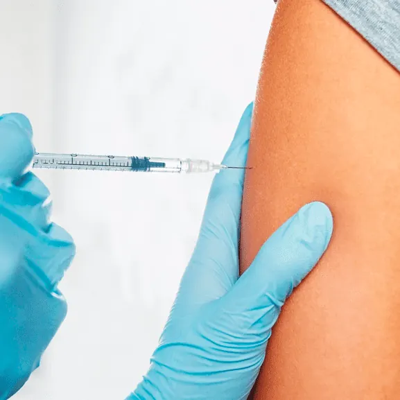 Preparo de vacina antialérgica na clínica
